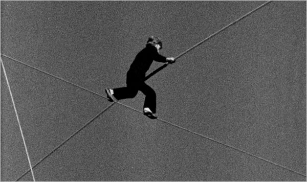 is Man On Wire the extraordinary documentary about Philippe Petit 
